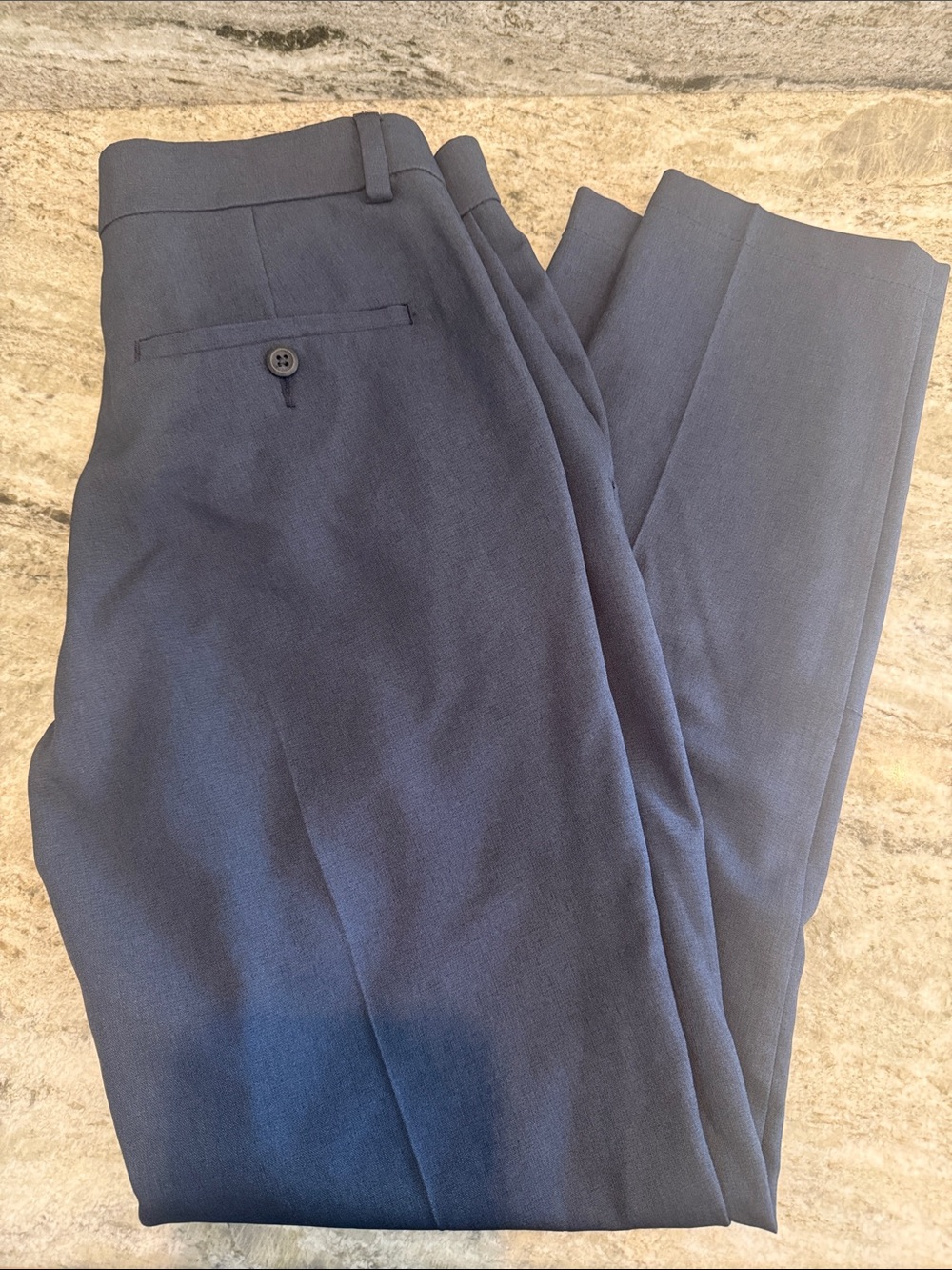 Men's Navy Dress Pants - Haggar 30x30